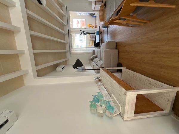Casa de Oriol en el casco antiguo , un ático de obra nueva de  2026 decoración menorquina .
