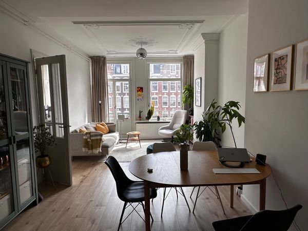 Bright apartment in Amsterdam’s hip neighborhood