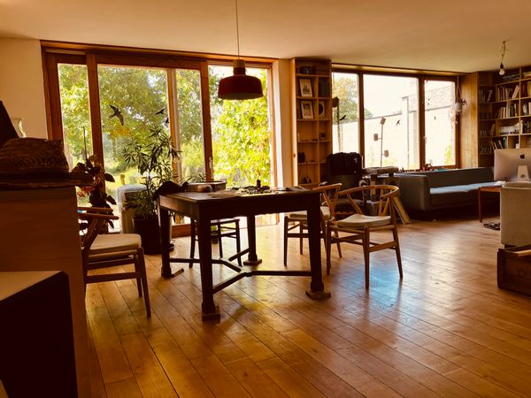 Old farm with orchard near Leuven, close to Brussels Airport and historic cities.