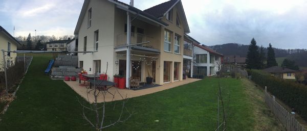 Big family house with a great view of the alps!