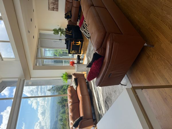 Luxury 5 ensuite bedrooms, 6-bath retreat featuring  a private swimming pool &Mount Rainier views.