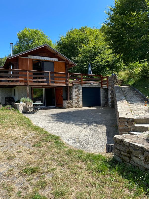 Chambre avec vue sur le Mézenc, sdb et terrasse privée