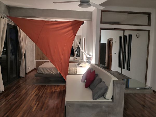 Appartement sur toit terrasse face au lagon (pas dispo en 2024)