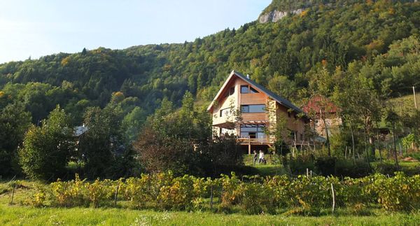 Maison bioclimatique massif des Bauges