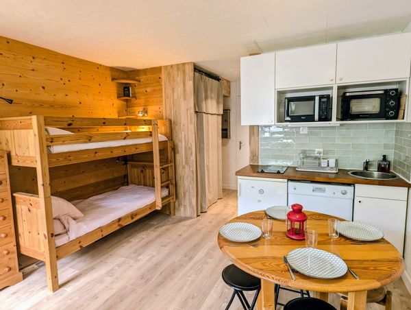 Cœur de station skis aux pieds