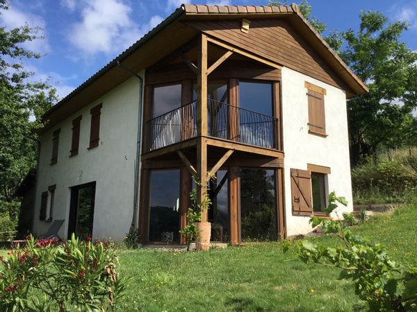 Maison de Patrick, Vallée du Lot, Aveyron, Cantal, Occitanie.