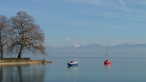À mi chemin entre Genève et Lausanne