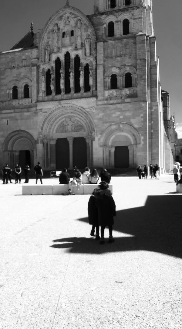 Sur la colline de Vezelay