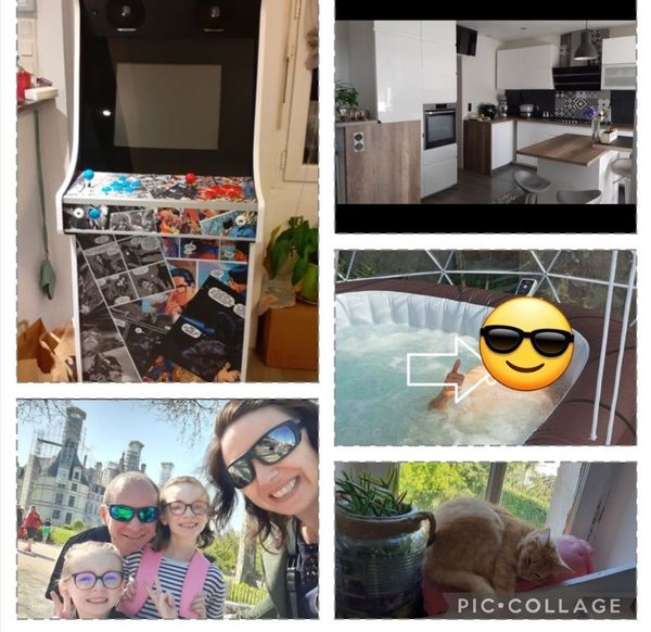 maison familiale à la campagne en centre Bretagne avec un calendrier à jour!/ a family country house