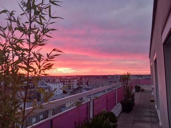 Attique / Penthouse : unique appartement du dernier étage avec terrasse à 360°