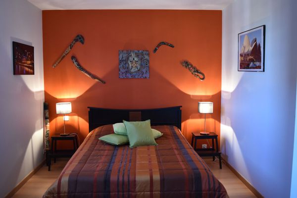 Chambre en hospitalité "Sydney" chez Florence & François