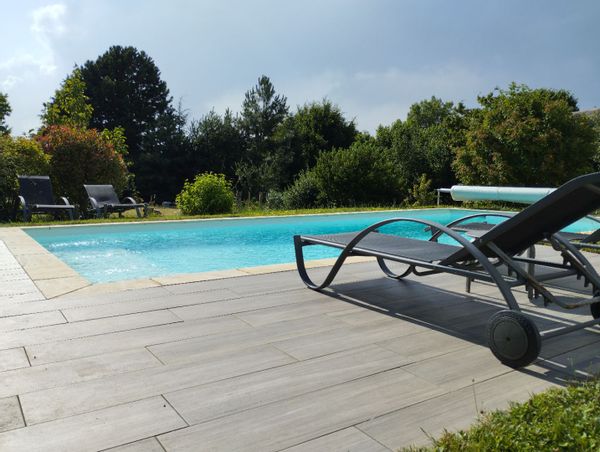 Piscine à la campagne