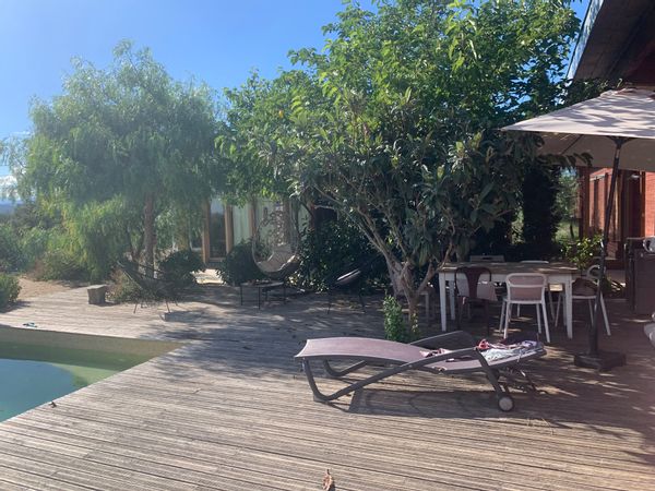 La maison d' Amandine et Olivier au cœur du vignoble