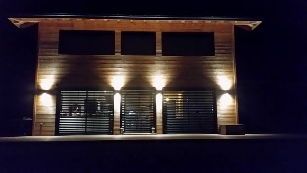 Maison ossature bois au bord du lac Léman, en Haute-Savoie