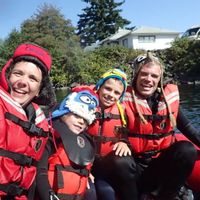 Appartement duplex avec très belle vue sur les montagnes au centre du village,  tout à pied .