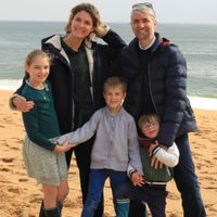 Maison familiale avec vue sur le lac et les Alpes