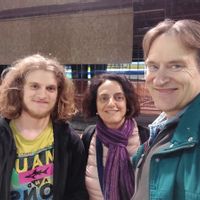 Manu, Antonio, Gioele's house