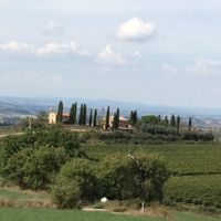 Tuscan villa with private church, pool & amazing views, set amongst vineyards and classic hilltowns