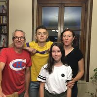 Chambre privée avec jardin dans la maison de Patricia