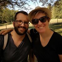 Au pied des vignes à Cornas en Ardèche !