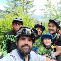 Audrey, Benjamin et les enfants s Haus