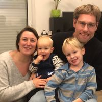 Notre maison en paille et en bois.