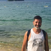 Cabaña en el Mar Atlantico