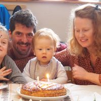 Laurent, Marie, Romane et Aksels hus