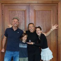 Casa di Kim, Bas and kids