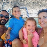 Maison familiale avec piscine en bord de plage