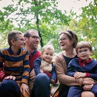 La maison de Claire, Guillaume, Noé, Eliott et Marceau