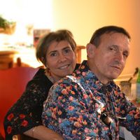 Ancien moulin en pierres dans un village cévenol médiéval