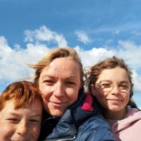 Maison en bois, proche de la mer