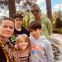 Maison de caractère dans un village au centre des volcans d'Auvergne.