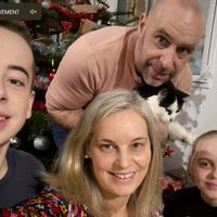 Maison dans quartier résidentiel