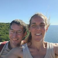 Kathrin und Nikos hus