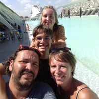 La maison de Christelle, Hubert, Chloé et Martin proche TOURS