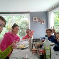 Chez Anne Claire, Guillaume et les enfants