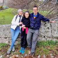 Marco, Alicia y Antonios hus