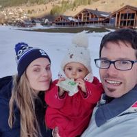 family house in a town near the beach