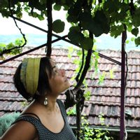 Atico con terraza y vista a Montjuic