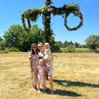 Modernt hem med egen trädgård