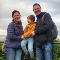 House near the river Rhine