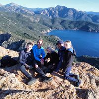 CORSE, maison de montagne avec vue sur le Golf de Porto