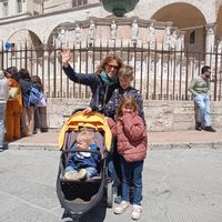 La Rondinella: casa per gruppi/famiglie in centro a Livorno con vista sui tetti al tramonto