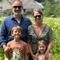 Maison familiale avec vue sur les vignes, le lac et les Alpes