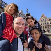 La chambre privée de Leïla et Niels (proche zoo de la Flèche)