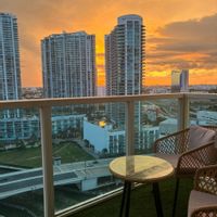 Miami with River & City Views