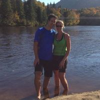 Chalet sur le bord d'un lac