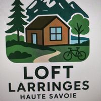 Loft  1 à 5 couchages à Larringes. 10 min d'Evian et de Bernex 20 min de Thonon et 35 de Châtel